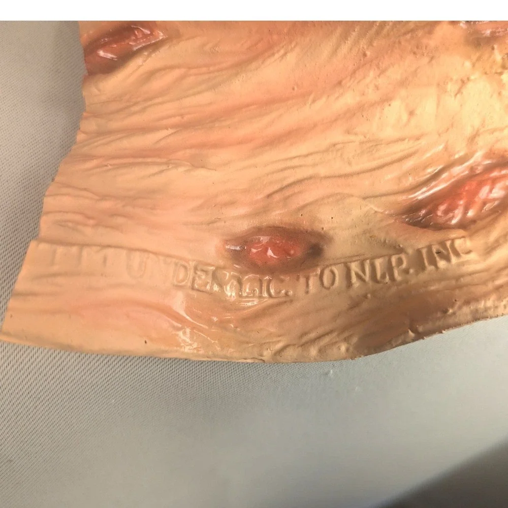 Vintage 2004 Freddy Krueger Mask Nightmare Elm Street NLP Inc Horror Halloween